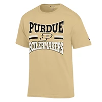 Men's Champion  Gold Purdue Boilermakers Team Zoom T-Shirt