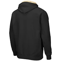 Sweat à capuche Colosseum Black Purdue Boilermakers Arch & Logo 3.0 pour homme