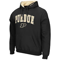 Men's Colosseum Purdue Boilermakers Arch & Logo 3.0 Pullover Hoodie