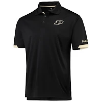 Polo léger Colosseum Black Purdue Boilermakers Santry pour hommes