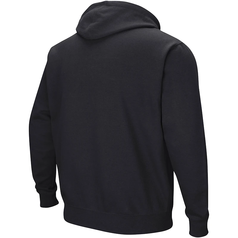 Sweat à capuche Colosseum Black Purdue Boilermakers Sunrise pour hommes