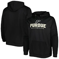 Men's Colosseum Black Purdue Boilermakers Team Lantern Pullover Hoodie