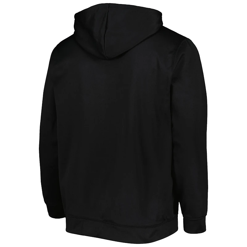 Men's Colosseum Black Purdue Boilermakers Team Lantern Pullover Hoodie