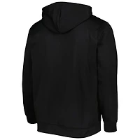 Men's Colosseum Black Purdue Boilermakers Team Lantern Pullover Hoodie