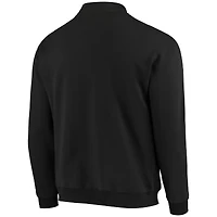 Veste Colosseum Black pour hommes Purdue Boilermakers Tortugas Logo Quarter-Zip Jacket