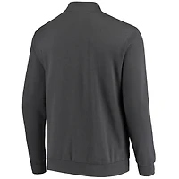Veste Colosseum Charcoal Purdue Boilermakers Tortugas Logo Quarter-Zip pour hommes