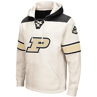 Sweat à capuche Colosseum Cream Purdue Boilermakers 2.0 pour homme