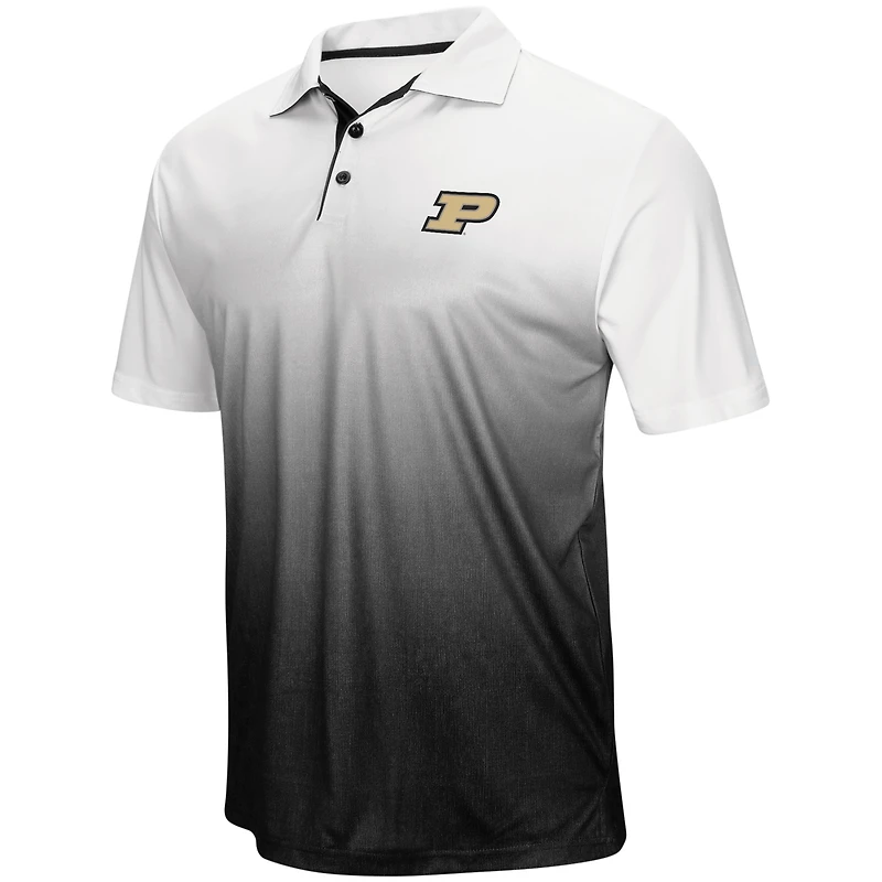 Polo Colosseum Heathered Grey pour homme avec logo Purdue Boilermakers Magic Team