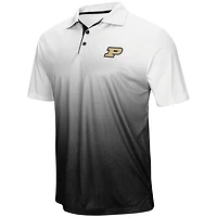 Polo Colosseum Heathered Grey pour homme avec logo Purdue Boilermakers Magic Team