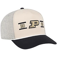 Men's Colosseum  Natural Purdue Boilermakers Frank Podium Adjustable Hat