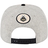 Casquette ajustable Frank Podium pour homme Colosseum Natural Purdue Boilermakers