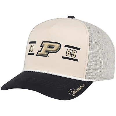 Men's Colosseum  Natural Purdue Boilermakers Frank Podium Adjustable Hat