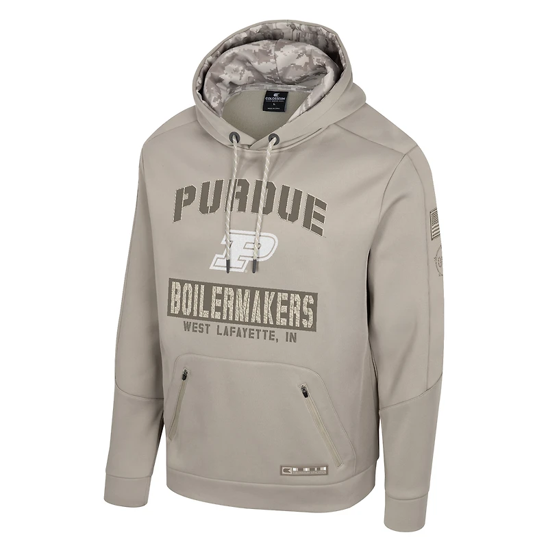 V110722 Purdue CoO3 B&T OHT Battalion FZ Polaire à capuche pour homme SWTMENXPO #23