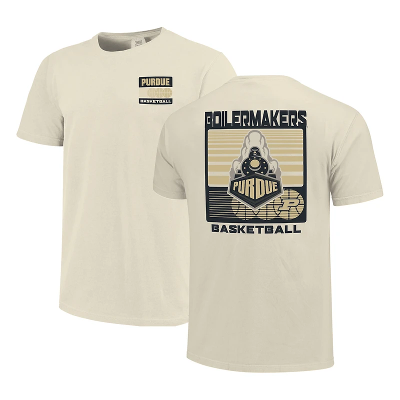 Couleurs confortables crème Purdue Boilersmakers Basketball Staredown pour hommes