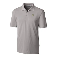 Polo extensible Forge gris pour homme, modèle Cutter & Buck, Purdue Boilermakers, grandes tailles