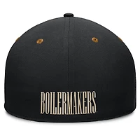 Casquette ajustée Purdue Boilermakers NoBo noire/marron pour homme