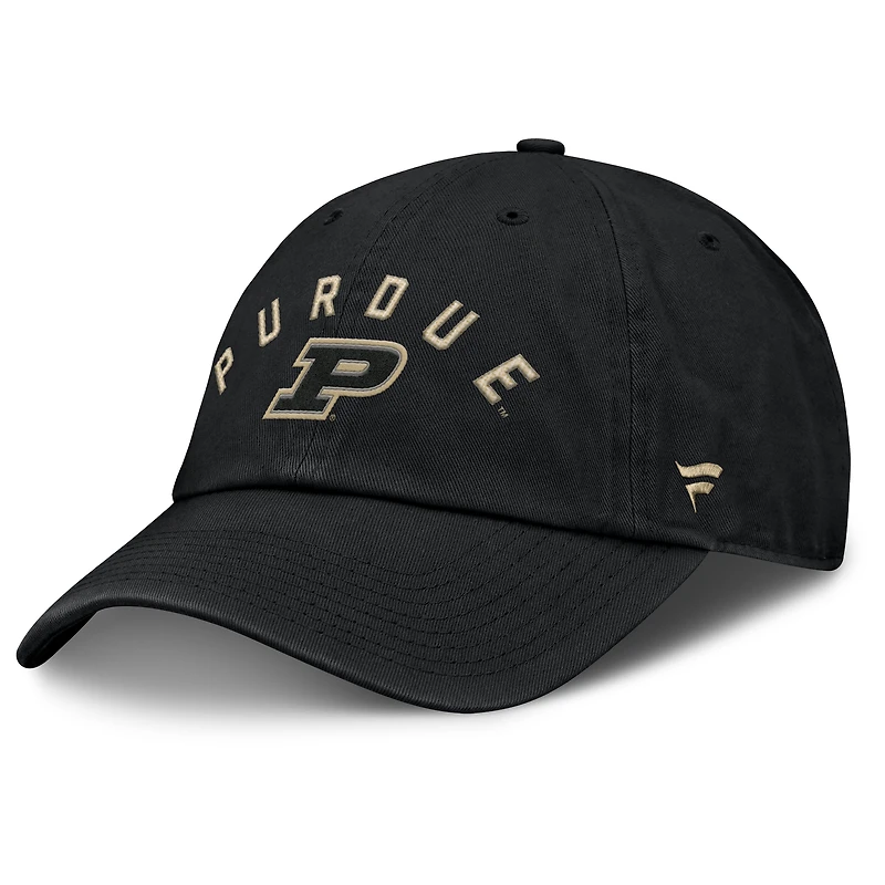 Casquette ajustable Fanatics noire Purdue Boilermakers Myth pour homme
