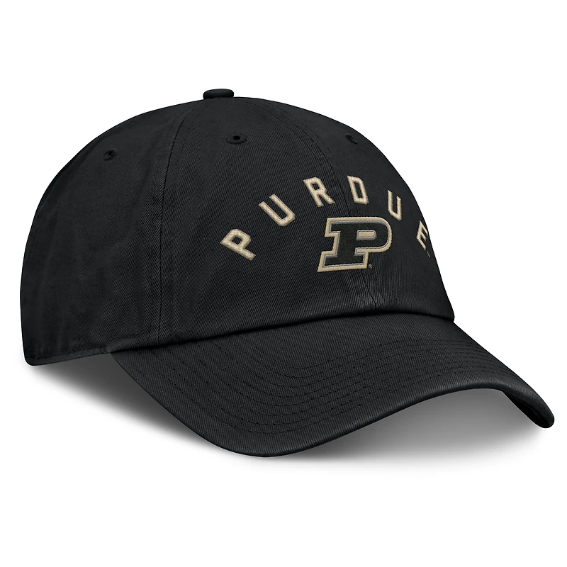 Casquette ajustable Fanatics noire Purdue Boilermakers Myth pour homme