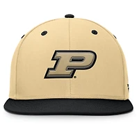 Men's Fanatics Khaki/Black Purdue Boilermakers Balance Fitted Hat