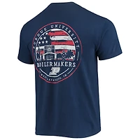 T-shirt homme bleu marine Purdue Boilermakers Campus Americana