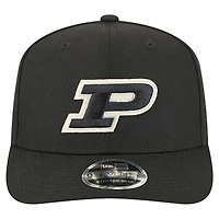 Casquette ajustable 9SEVENTY noire Purdue Boilermakers Team New Era pour homme