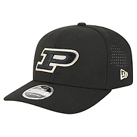 Men's New Era  Black Purdue Boilermakers Team 9SEVENTY Adjustable Hat