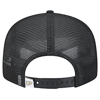 Men's New Era Black Purdue Boilermakers Trucker 9FIFTY Snapback Hat