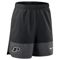 Men's Nike Black Purdue Boilermakers 2025 Sideline Dri-FIT Shorts