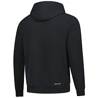 Sweat à capuche Nike noir Purdue Boilermakers 2025 Sideline Standard Issue Dri-FIT pour homme