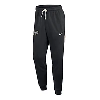 Pantalon de survêtement Nike noir Purdue Boilermakers 2025 Sideline Standard Issue Dri-FIT Taper pour homme