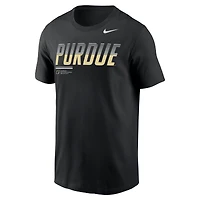 Men's Nike Black Purdue Boilermakers 2026 Sideline Wordmark Legend Dri-FIT T-Shirt
