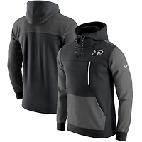 Sweat à capuche Purdue Boilermakers AV-15 2.0 Nike noir pour homme