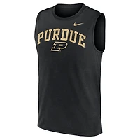 Men's Nike  Black Purdue Boilermakers Legend Dri-FIT Tank Top