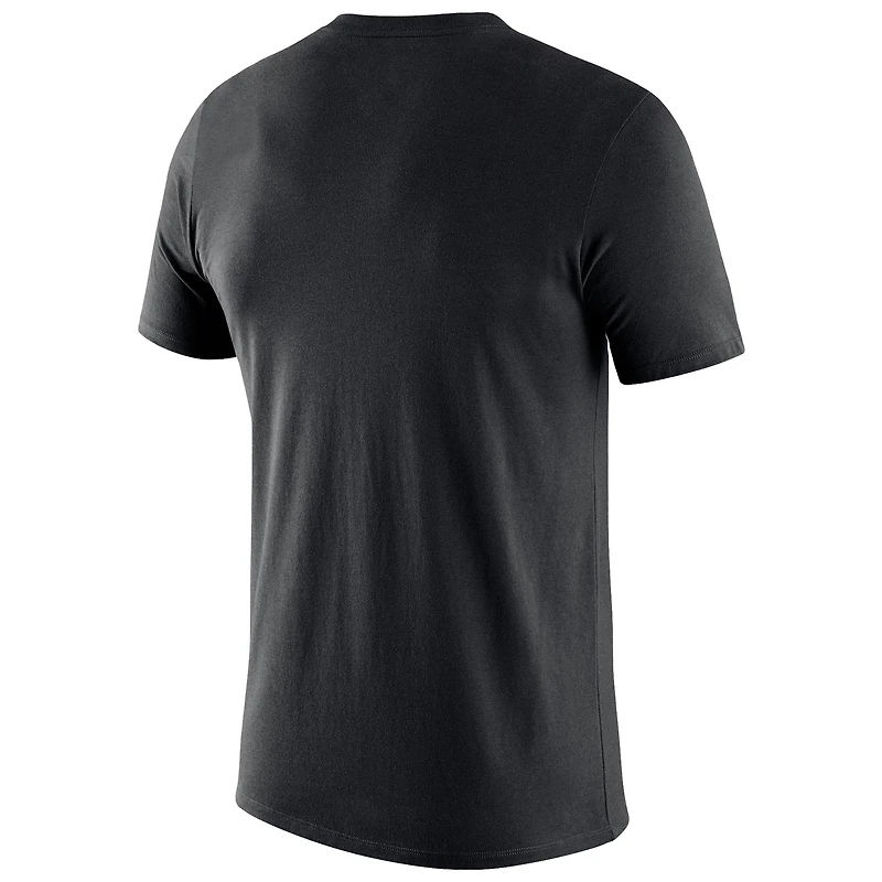 T-shirt Nike noir Purdue Boilermakers Local Performance pour homme