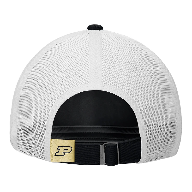 Casquette ajustable Nike noire Purdue Boilermakers On-Field Club pour homme