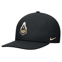 Casquette Snapback Nike Purdue Boilermakers Pro noire pour homme