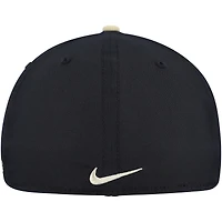 Casquette Nike Performance Flex Purdue Boilermakers Rise noire pour homme