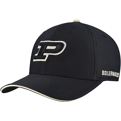 Casquette Nike Performance Flex Purdue Boilermakers Rise noire pour homme