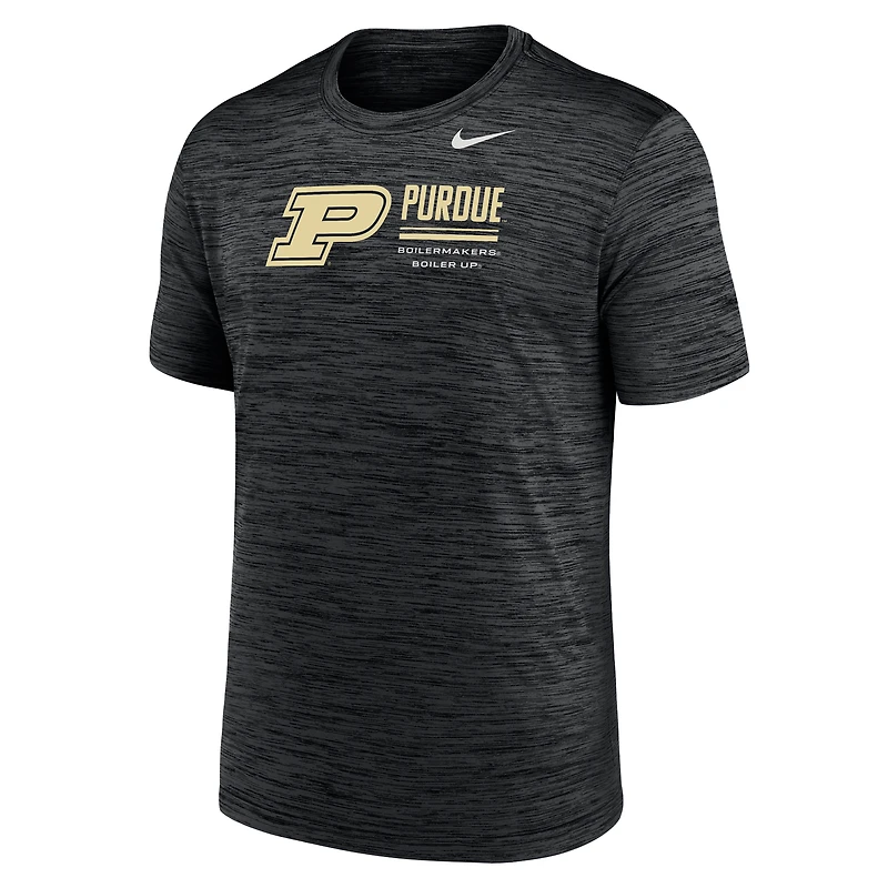 Men's Nike Black Purdue Boilermakers Velocity Dri-FIT T-Shirt