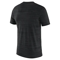 T-shirt Nike Velocity Performance noir Purdue Boilermakers pour homme