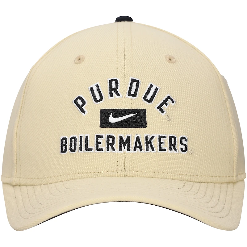 Casquette Nike Gold Purdue Boilermakers Rise Flex pour homme