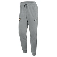 Men's Nike Heather Gray Purdue Boilermakers Basketball Practice Dri-FIT Taper Sweatpants