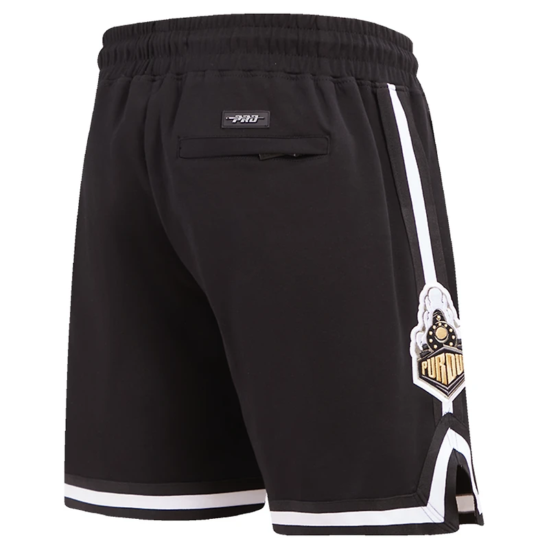 Short classique Purdue Boilermakers Pro Standard noir pour homme