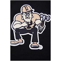 Men's Pro Standard Black Purdue Boilermakers Classic Stacked Logo T-Shirt