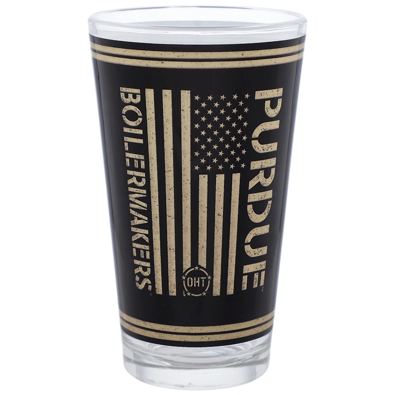 Chaudronniers Purdue 16oz. Verre à pinte d’appréciation militaire OHT