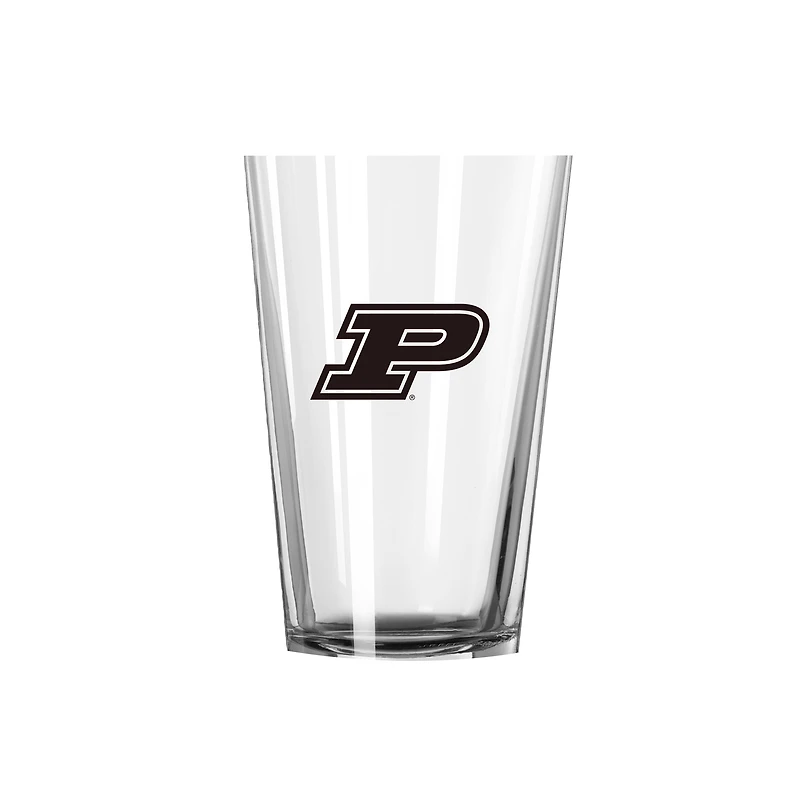 Purdue Boilermakers 16oz. Team Wordmark Game Day Pint Glass