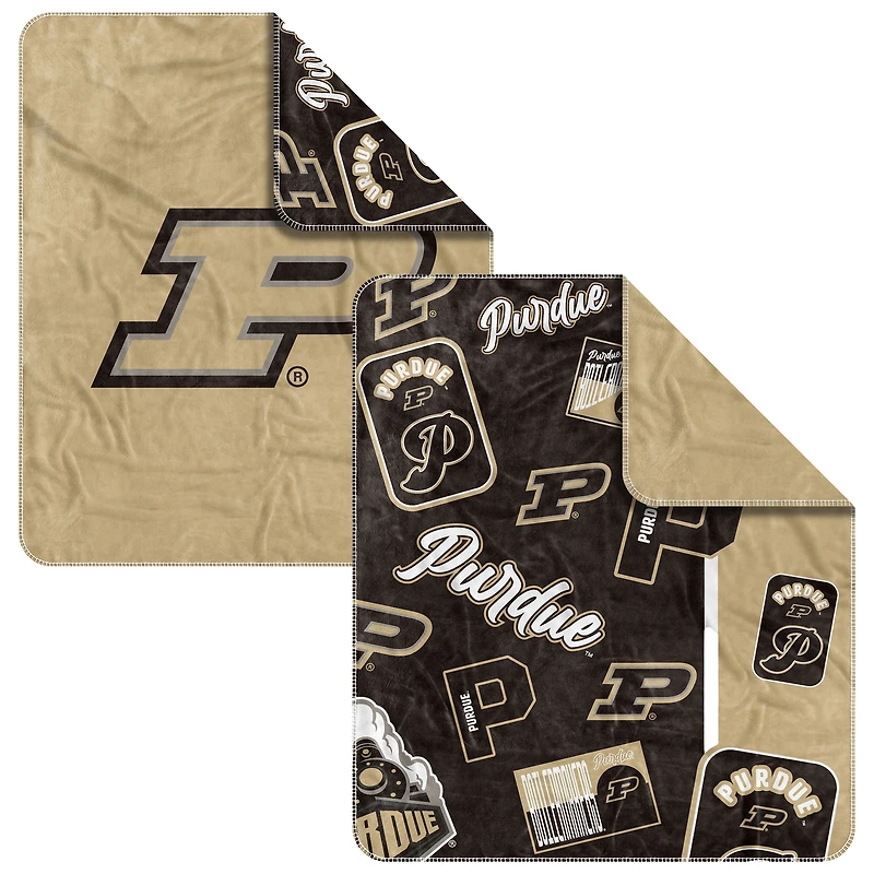 Purdue Boilermakers 50” x 60” Dream Weave Throw Blanket