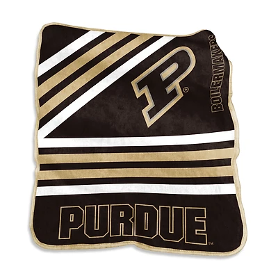 Purdue Boilermakers 50'' x 60'' Team Plush Raschel Throw Blanket