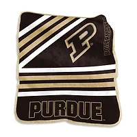 Purdue Boilermakers 50'' x 60'' Team Plush Raschel Throw Blanket