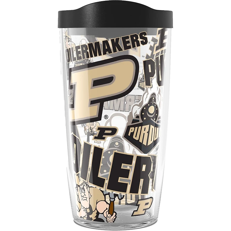 Tervis Purdue Boilermakers 16oz. Allover Classic Tumbler